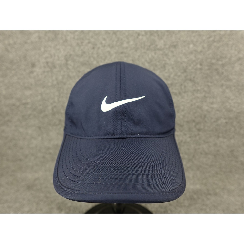 Nike‎ Featherlight Dri-FIT Hat Unisex OSFM Navy Blue Good Adjustable 679424-451